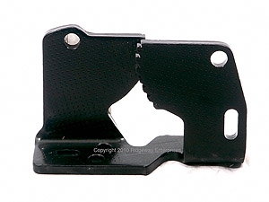 bracket (PTO lever clutch facing rearward)