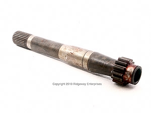 hollow clutch shaft