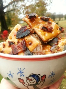 Bourbon Bacon Toffee Brittle