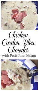 Chicken Cordon Bleu Chowder