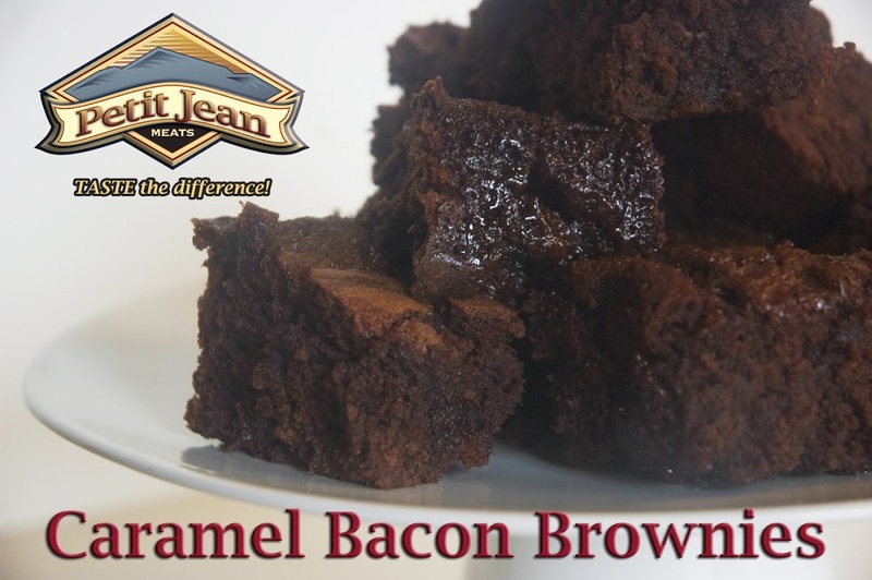Caramel Bacon Brownies
