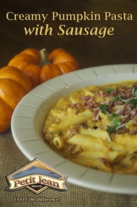 Creamy Pumpkin Pasta With Sausage