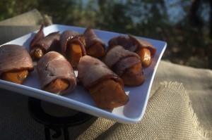 Ham-wrapped Candied Sweet Potatoes