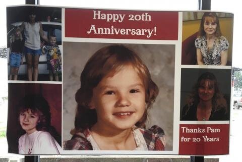 Thanks Pam Lane for 20 Years!