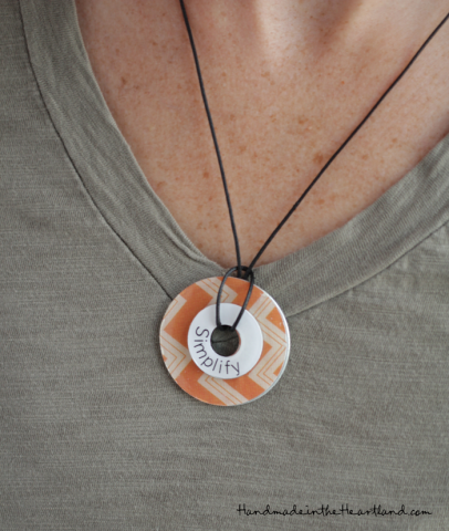 DIY Washer Necklace