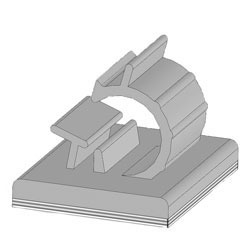 Adhesive Backed Wire and Cable Clip  Image