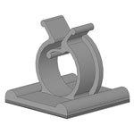 Adhesive Backed Wire and Cable Clip  Image