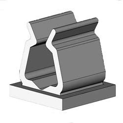 Adhesive Backed Wire and Cable Clip  Image