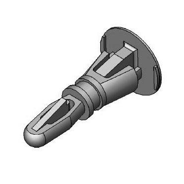 Locking Reverse Circuit Board Supports Image