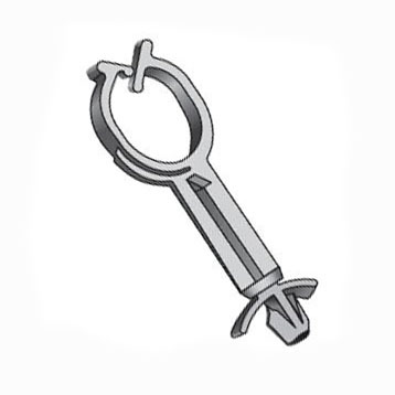 Standoff Harness Clip Image