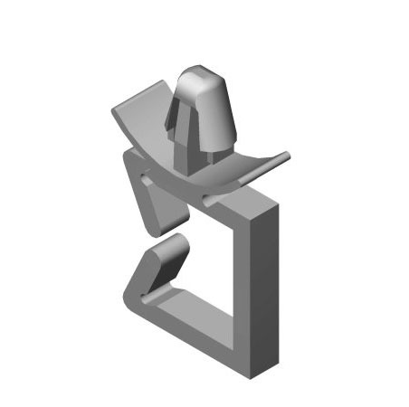 Saddle Clip - Side Entry Image 1