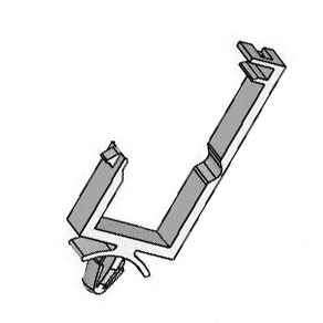 Saddle Clip - Top Entry  Image