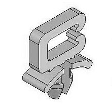 Saddle Clip - Side Entry  Image 1