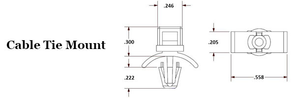 Cable Tie Mount 