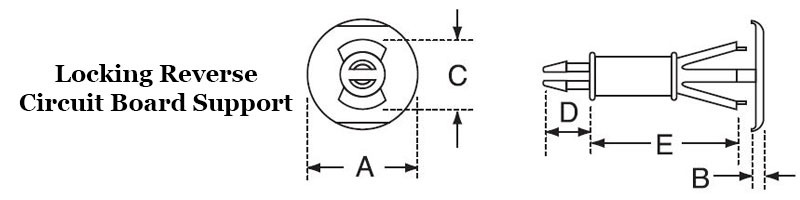 Locking Reverse Circuit Board Supports Image 2