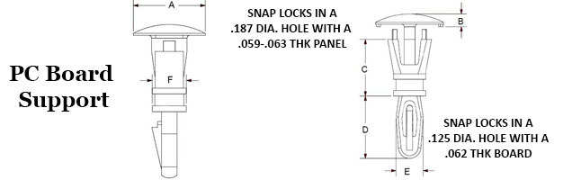 Locking Reverse Circuit Board Supports Image 2