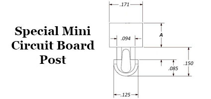 Special Mini Circuit Board Posts