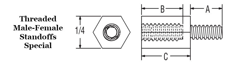 Threaded Male-Female Standoffs - Special Image 2