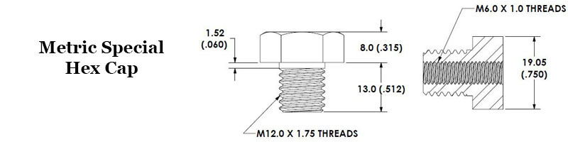 Metric Special Hex Cap Image 2