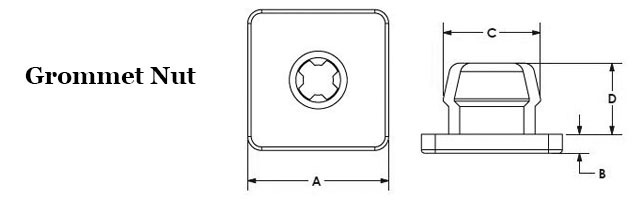 Grommet Nut Image 2