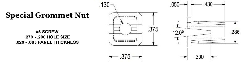 Special Grommet Nut Image 2
