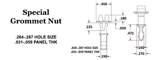 Special Grommet Nut Image 2