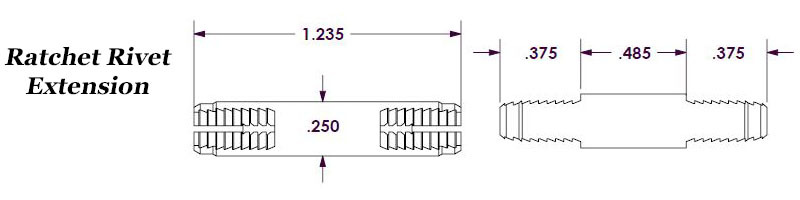 Ratchet Rivet Extension Image 2
