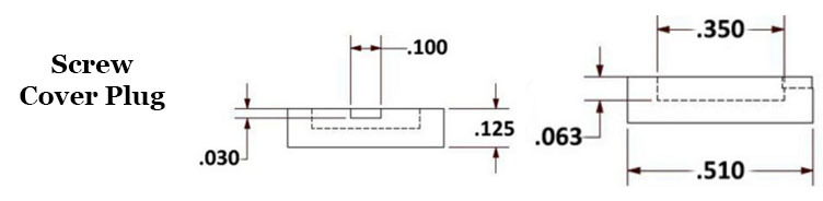 Screw Cover Plug Image 2