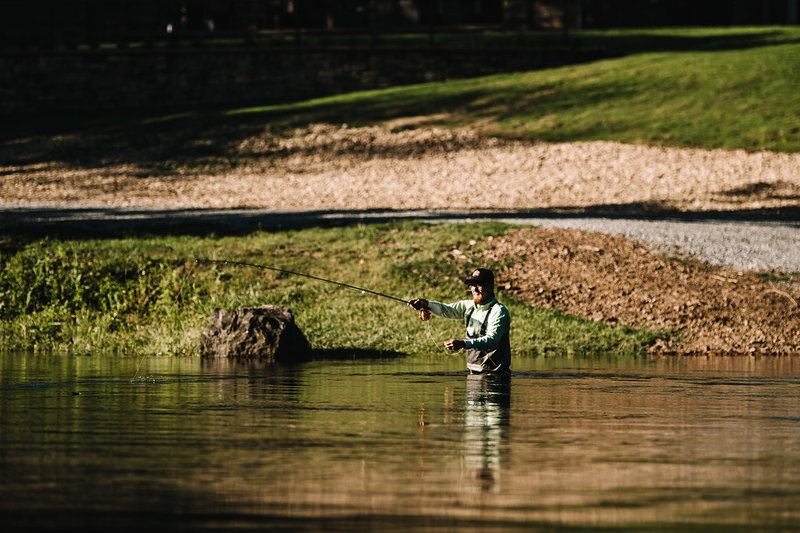 Fly Fishing Cranor's White River Lodge Cotter, Arkansas