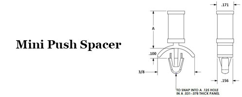 Mini Push Spacers Image 2