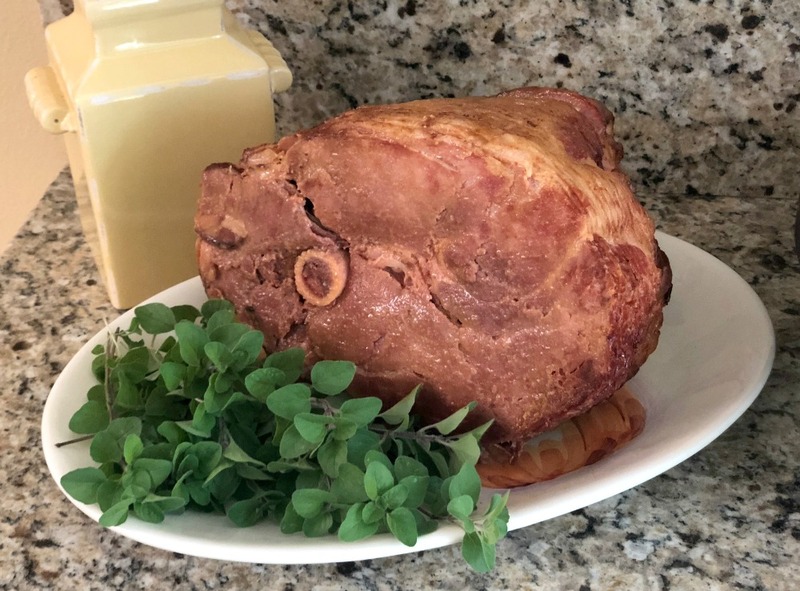 Pineapple-mustard Glazed Ham