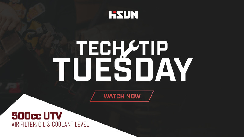Tech Tip Tuesday: 500cc UTV Air Filter and Oil Level