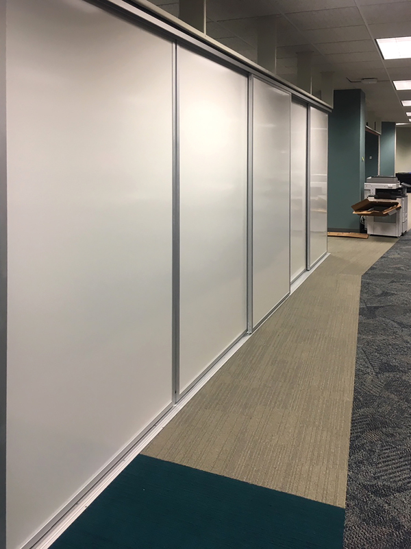 Horizontal Sliding Walls - LCS3 Porcelain Marker Walls | Claridge ...