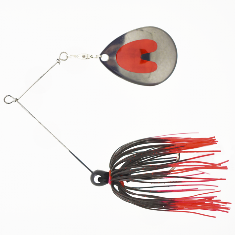 Jolt Single Spin Spinnerbait Skirted Jewel Bait Company Fishing