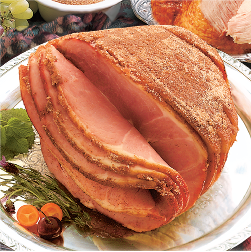 Spiral Sliced Ham(half or whole) Burge's Hickory Smoked Turkeys