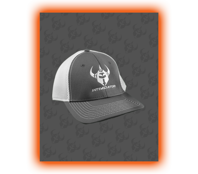 INTIMIDATOR FLEX CAP - GRAY/WHITE