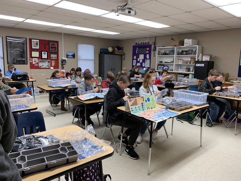 Robotics Class Cotter Public Schools Cotter, Arkansas