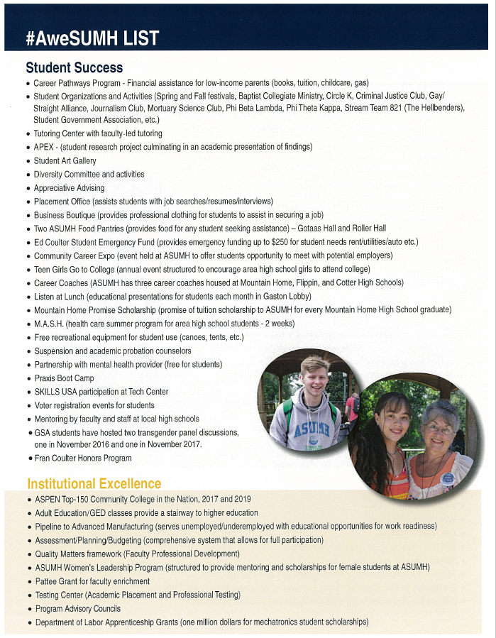 Additional ASU Brochures Arkansas State University Mountain Home, AR