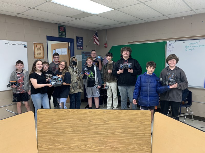 Robotics Class Cotter Public Schools Cotter, Arkansas