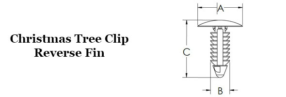 Reverse Fin Christmas Tree Clip Image 2