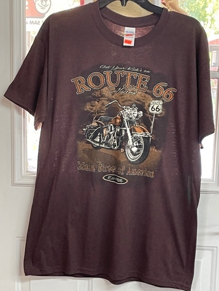 Route 66 Motorcycle Shirt-Large