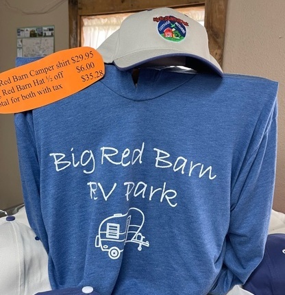 BRB Hat and BRB Camper Hoodie Shirt 