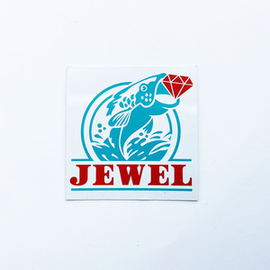 Jewel Old Skool Logo Sticker 