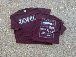 New Jewel Maroon T-Shirt