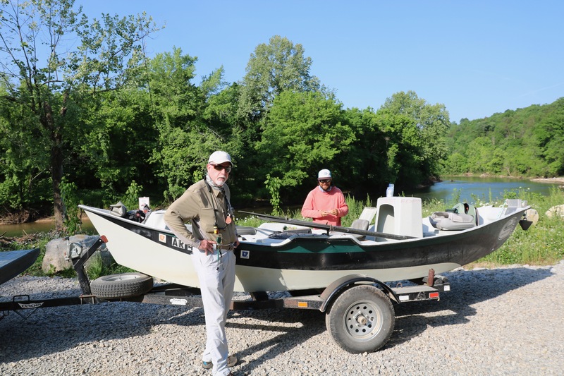 No better way to spend a day than in a drift boat on an Arkansas Smallmouth Bass creek.  