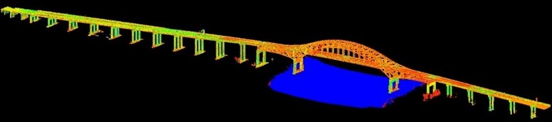 3D High Definition Scanning and Surveying Services of the IWGO Bridge