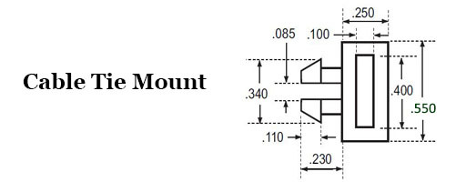 Cable Tie Mount  Image 2
