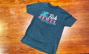Fish Jewel Crewneck T-Shirt