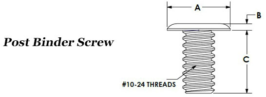 Post Binder Screws Image 2