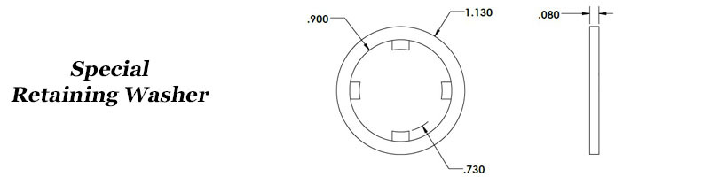 Special Retaining Washer Image 2
